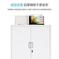 钱柜 1020对开矮柜 钢制矮柜文件柜铁皮柜 1020*850*390mm (单位:个) 白色