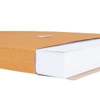 西玛（SIMAA） 6730 牛皮纸档案袋 A4 5cm 20个/包(单位：包)