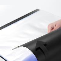 齐心（COMIX） PF100AK-1 资料册 A4 100袋 带外壳（单位：个）黑色 新老包装随机发货
