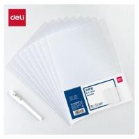 得力（deli） 5706A 文件套 220*310mm A4  10只/包 (单位:包) 透明