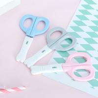 得力（deli） 6070 卡通剪刀 130mm（单位：把）蓝色