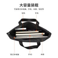 得力（deli） 5840 手提式双层收纳袋 390*300mm（单位：只）黑色