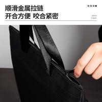 得力（deli） 5840 手提式双层收纳袋 390*300mm（单位：只）黑色