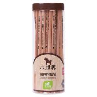 得力（deli）S908 原木铅笔 HB 六角杆 不带橡皮头  50支/桶 (单位：桶)