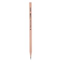 得力（deli）S908 原木铅笔 HB 六角杆 不带橡皮头  50支/桶 (单位：桶)
