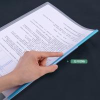 得力（deli） 5530 抽杆夹 A4（单位：包）混色