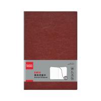 齐心（COMIX） C5818 皮面本 25K 160张 （单位：本） 棕  新老包装随机发货