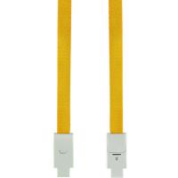 优和（UHOO）6712 工牌挂绳 涤纶、K胶材质 夹扣 460mm*10mm 12根/包 (单位：包) 黄色