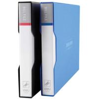 得力（deli）5355 票据夹 265mm*150mm*18mm (单位:个) 蓝色