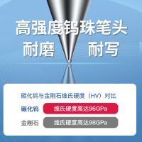 齐心（COMIX） K3511 按动中性笔 0.5mm 12支/盒(单位：盒) 墨蓝色