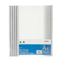 晨光（M&G） ADM92996 A4抽杆夹10mm 10个装（单位：个）透明