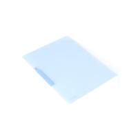 得力（deli） 5546 旋转侧开扣式PP文件夹抽杆夹 A4  5个/包 (单位: 包)透明蓝