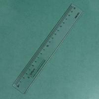 得力（deli）79754亚克力直尺20cm（单位：把)透明