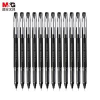 晨光(M&G) AGPB4501 拔盖中性笔 签字笔 0.5mm 12支/盒（单位：盒）黑色
