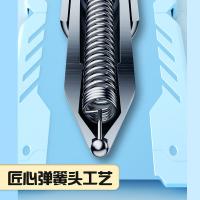 晨光(M&G) AGPK3558A 按动中性笔实用派速干0.5mm ST头 3支/组（单位：组）颜色随机发货