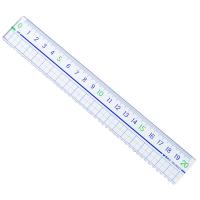 晨光(M&G) ARL96223 直尺大数字亚克力20cm （单位：把）透明