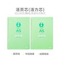 晨光(M&G) HA5A10A横线活页本替换内芯A5 100页/包（单位：包）