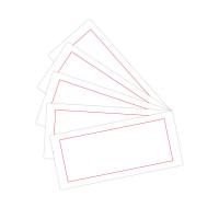 腾立达 145mm*65mm 不干胶封签纸贴纸 100本/箱 (单位:箱)