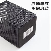 晨光（M&G） ABT98405 笔筒组合金属 220*100mm（单位：个）黑色