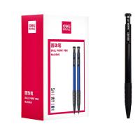 得力（deli） 6546 圆珠笔0.7mm子弹头 36支/盒（单位：盒）笔芯颜色蓝色  外壳颜色随机发货
