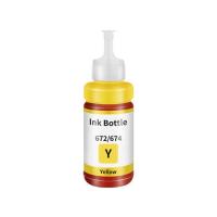 腾立达 T6743 墨水 70ml 打印页数:5400页 (单位: 瓶)黄色 无芯片 适用机型:爱普生L801/L805/L1800