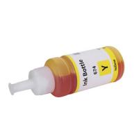 腾立达 T6743 墨水 70ml 打印页数:5400页 (单位: 瓶)黄色 无芯片 适用机型:爱普生L801/L805/L1800