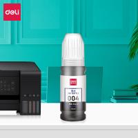 得力（deli） DBH-004K 墨水 70ml  适用爱普生 L1118 L1119 L3106 L3108 L3156 L3158 喷墨打印机  约4500页 （单位：瓶）黑色