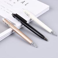 晨光（M&G） AGPH3704 优品按动签字笔高密度0.5mm 10支装 （单位：盒）笔芯黑 笔杆黑