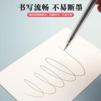 晨光（M&G） GP1280拔盖中性签字笔物美0.5mm 12支装（单位：盒）黑色