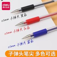 得力（deli） 6600ES 中性笔子弹头 0.5mm12支/盒（单位：盒）红色
