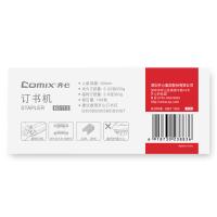 齐心（COMIX）B3113 订书机 12# 20页（单位：个） 珊瑚粉 新老包装随机发货