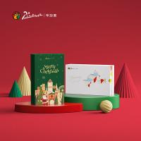 毕加索（pimio） PS-620 圣诞节限定钢笔礼盒  钢笔*1  徽章*2  墨水20ml*1  （单位：套） 粉棉蜜桃