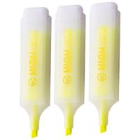 得力（deli）S625荧光笔5.0mm 10支/盒（单位：盒）黄色