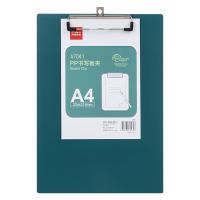 齐心（COMIX） A7041 PP书写板夹 GRS认证 A4（单位：个）森绿
