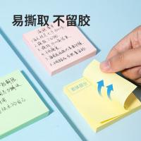 齐心（COMIX）D6005 办公必备系列易事贴便利贴 76*76mm 100张/本（单位：本）颜色随机发货