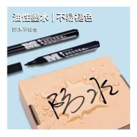 晨光（M&G） APMY2204 记号笔 M01单头油性  10支/盒 (单位:盒) 蓝色