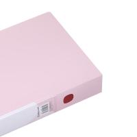 齐心（COMIX） A1305 颜选莫兰迪档案盒 A4 55mm（单位：个）莫紫