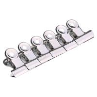 得力（deli）9526-6﹟圆形金属夹/铁票夹19mm 6只/袋（单位：袋）