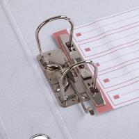 齐心（COMIX）A107N 2寸 A4带孔文件夹加厚型欧式快劳夹F/C（单位：个）黑色