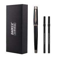 宝克（BAOKE） T14 宝珠笔/笔芯套装 宝珠笔长138mm+笔芯长112mm*2（单位：套） 黑色