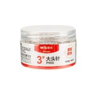 晨光（M&G）ABS92601 镀镍大头针 服装裁剪定位针 办公固定针 3# 100g/筒（单位：筒）