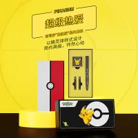 毕加索（pimio） 987 宝可梦经典套装钢笔礼盒 SEF尖钢笔+墨囊*2+徽章(单位：盒) 炫黑色