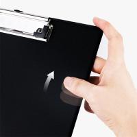 得力（deli） 9244 塑料文件板夹 325mmx225mm/A4 (单位: 个)黑色