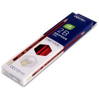 得力（deli） S936 2B铅笔 12支/盒  红黑色（单位：盒）