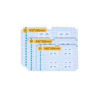 NVV 文具书皮包装纸 中小学生自粘磨砂透明书皮套装 A4*10、16K*10、25K*10 送30枚班级贴（单位：套）