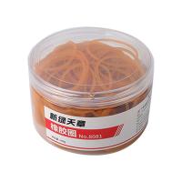天章（TANGO） 弹力耐用不易断裂 橡胶圈 橡皮筋 100g 黄色（单位：筒）