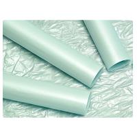 NVV 珠光雪梨纸 圣诞节包装纸花束diy包花纸 50*70cm 20张/包（单位：包）碧水蓝