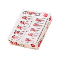 得力（deli）2B橡皮擦答题卡60*24*12mm适用考试橡皮 擦不留痕小学生开学文具3040  30块/盒（单位：盒）白色