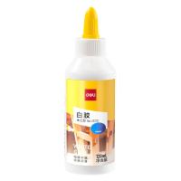 得力（deli）JS112 木工白胶 120ml 1瓶（单位：瓶）白色