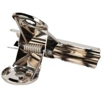 得力（deli）9521 圆形铁票夹 76mm 6只/包（单位：包）银色